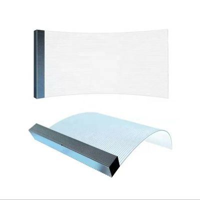 Màn hình hiển thị LED minh bạch đầy màu sắc với độ minh bạch 90%