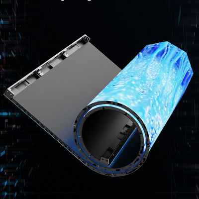 Màn hình sàn linh hoạt Gập P1.5 P2.6 P3.91 GOB Roll Up Folding LED Display